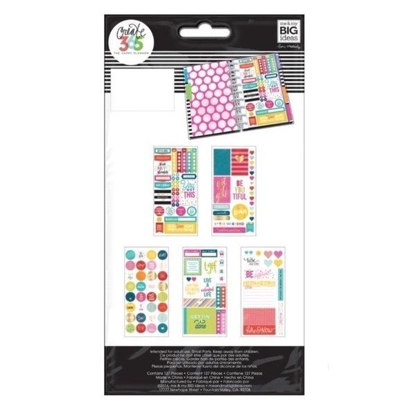 NEW The Happy Planner Stickers - Happy Brights - Picture 2 of 2